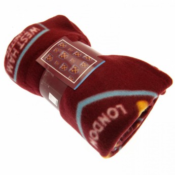 West Ham United fleecová deka fleece blanket mc