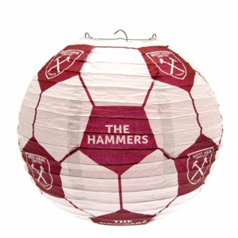 West Ham United barevné papíry paper light shade