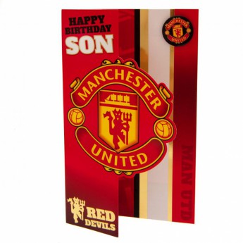 Manchester United blahopřání Birthday Card Son