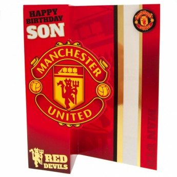 Manchester United blahopřání Birthday Card Son