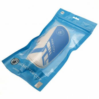 Manchester City dětské fotbalové chrániče shin pads youths