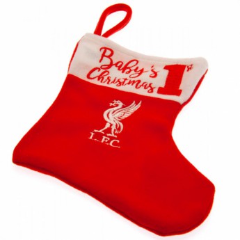 FC Liverpool vánoční punčocha fisrt christmas stocking