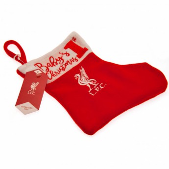 FC Liverpool vánoční punčocha fisrt christmas stocking
