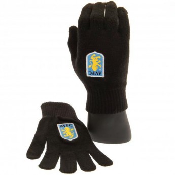Aston Villa pletené rukavice junior