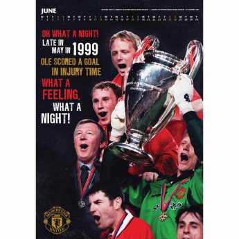 Manchester United kalendář Deluxe 2022