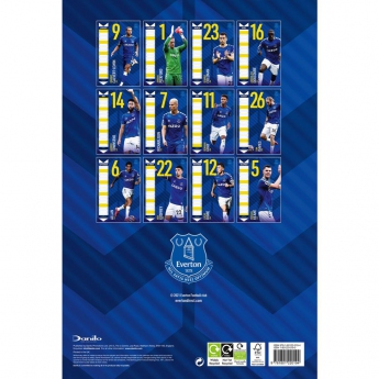 FC Everton kalendář 2022