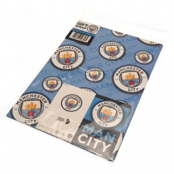 Manchester City balící papír 2 pcs Gift Wrap