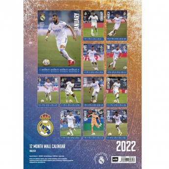 Real Madrid kalendář 2022