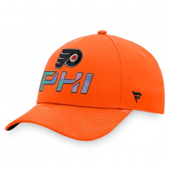 Philadelphia Flyers čepice baseballová kšiltovka authentic pro locker room structured adjustable cap