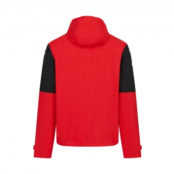 Ferrari pánská bunda s kapucí rain jacket redblack F1 Team 2022