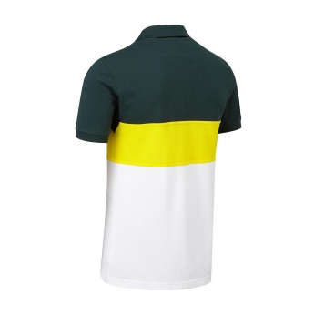 Lotus F1 Team pánské polo tričko logo striped polo shirt
