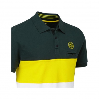 Lotus F1 Team pánské polo tričko logo striped polo shirt