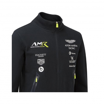 Aston Martin pánská mikina team sweatshirt navy blue