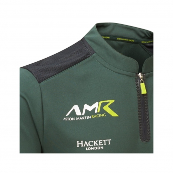 Aston Martin pánské polo tričko team polo shirt green