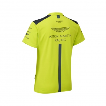 Aston Martin dámské polo tričko team polo shirt lime