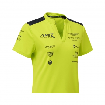 Aston Martin dámské polo tričko team polo shirt lime