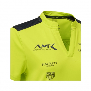 Aston Martin dámské polo tričko team polo shirt lime