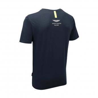 Aston Martin pánské tričko travel t-shirt navy blue good