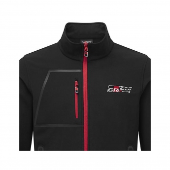 Toyota Gazoo Racing pánská bunda logo softshell black