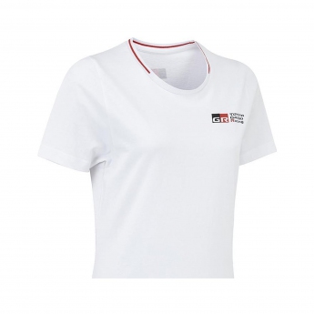 Toyota Gazoo Racing dámské tričko logo t-shirt white