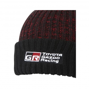 Toyota Gazoo Racing zimní čepice logo winter cap black