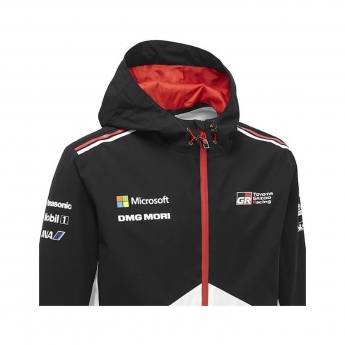 Toyota Gazoo Racing pánská bunda s kapucí wrt team rain jacket black