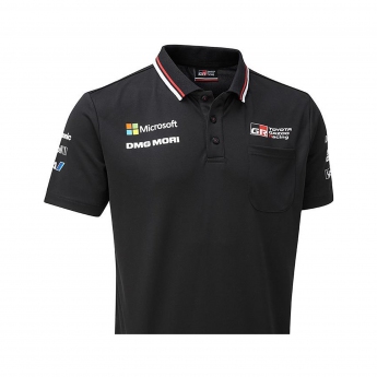 Toyota Gazoo Racing pánské polo tričko wrt mens team polo shirt black