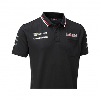 Toyota Gazoo Racing pánské polo tričko wrt mens team polo shirt black