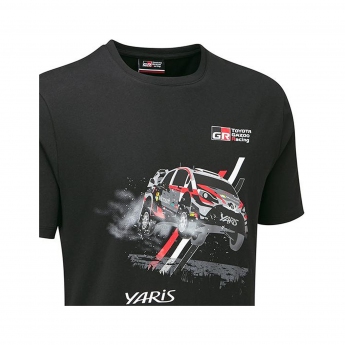 Toyota Gazoo Racing pánské tričko wrt mens car t-shirt black