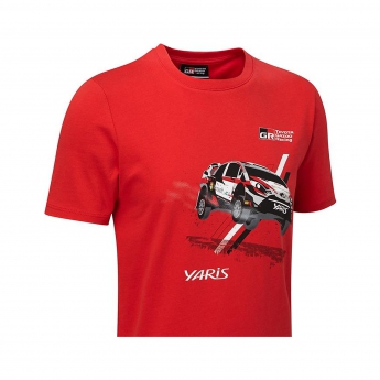 Toyota Gazoo Racing dětské tričko wrt kids car Yaris red