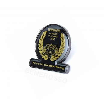 Toyota Gazoo Racing odznak le mans winner pin badge
