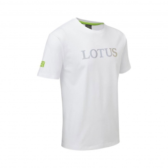 Lotus F1 Team pánské tričko logo t-shirt white