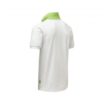 Lotus F1 Team pánské polo tričko logo polo shirt white