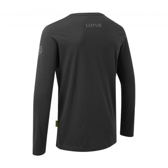 Lotus F1 Team pánské tričko s dlouhým rukávem logo longsleeve t-shirt grey