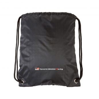 Toyota Gazoo Racing gymsak pull bag black