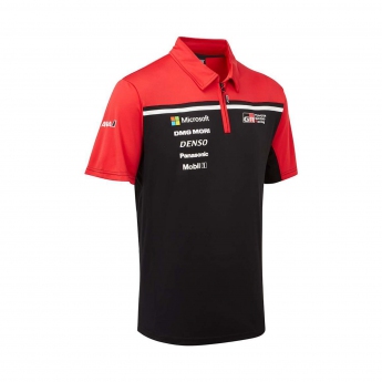 Toyota Gazoo Racing pánské polo tričko wrt polo shirt black