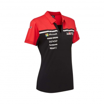 Toyota Gazoo Racing dámské polo tričko wrt polo shirt black