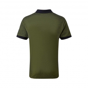 Aston Martin pánské polo tričko travel polo shirt yellow