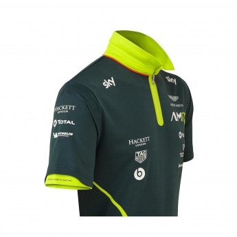 Aston Martin pánské polo tričko polo shirt green