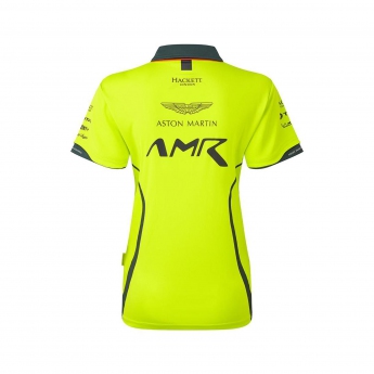 Aston Martin dámské polo tričko team polo shirt yellow