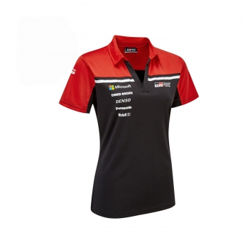 Toyota Gazoo Racing dámské polo tričko wrt ladies team polo shirt black