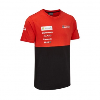 Toyota Gazoo Racing pánské tričko wrt mens team t-shirt black
