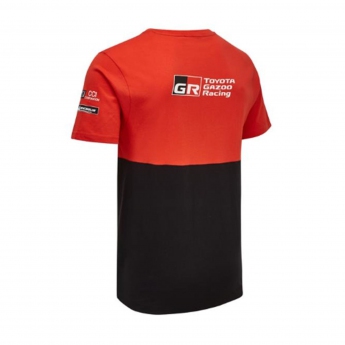Toyota Gazoo Racing pánské tričko wrt mens team t-shirt black