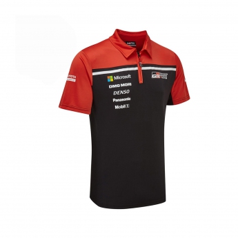 Toyota Gazoo Racing pánské polo tričko wrt mens team polo shirt black