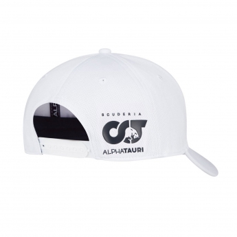 AlphaTauri čepice baseballová kšiltovka white logo F1 Team 2021