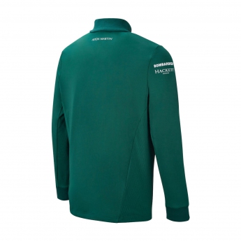 Aston Martin pánská mikina midlayer sweatshirt green F1 Team 2021