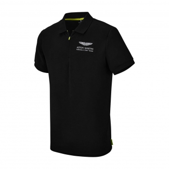 Aston Martin pánské polo tričko lifestyle black F1 Team 2021