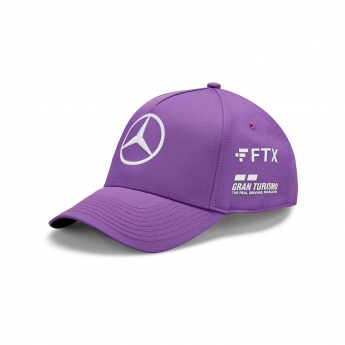 Mercedes AMG Petronas dětská čepice baseballová kšiltovka Lewis Hamilton purple F1 Team 2022