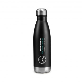 Mercedes AMG Petronas láhev na pití logo black F1 Team 2022