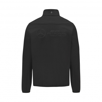 Mercedes AMG Petronas pánská bunda logo softshell black F1 Team 2022